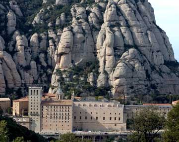 Montserrat abbey, Catalonia, Spain